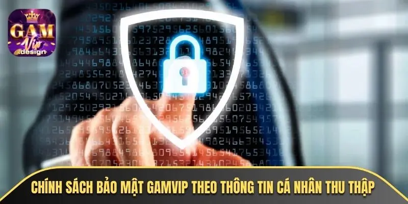 Chính sách bảo mật GAMVIP theo thông tin cá nhân thu thập